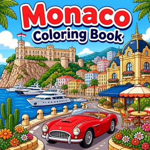 Monaco: Coloring Book book cover