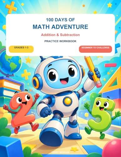 100 Days of Math Adventure book cover