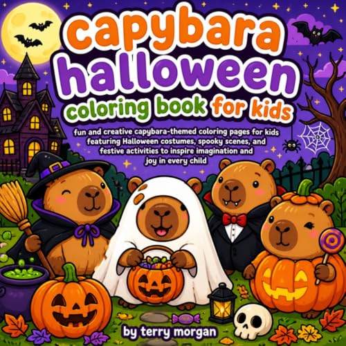 Capybara Coloring Book Craze: Why Kids Love the World's Calmest Animal